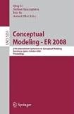Review Springer  / Conceptual Modeling - ER 2008: 27th International Conference on Conceptual Modeling, Barcelona, Spain, October 20-24, 2008, Proceedings (Lecture Notes in Computer Science)