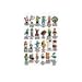 Webkinz Exclusive Holiday Ornaments Set of 24 Mini PVC Figure Ornaments