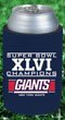 NFL New York Giants Super Bowl XLVI Champions Kolder Holder