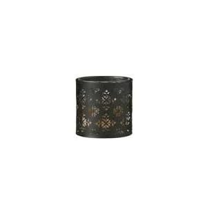 Midwest-CBK Small Oval Damask Candle Container Sleeve