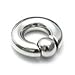 316L Surgical Steel Captive Bead Ring CBR 0g