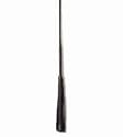 Riding crop Piquer - 90cm Black
