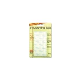 REMOVABLE MOUNTING TABS 64CT