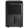 Danby GDR5011BL 50 Pint Portable 2 Speed Fan Dehumidifier, Black