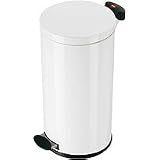 Produkt-Bild: Abfall-Treteimer 20 l, wei&szlig;