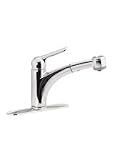 STRATOS SINGLE-HOLE KITCHEN FAUCET WITH BASE PLATE