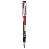 Parker Duofold Mosaic Red Medium Point Fountain Pen - 90237