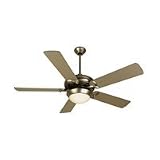 Craftmade Fans CO52BN 52 Cosmos Unipack Contemporary Indoor Brushed Nickel Ceiling Fan w/ Remote