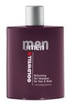 Goldwell For Men Refreshing Gel Shampoo for Hair & Body 8.4oz