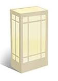 LumaBase Luminarias 51248 12-Count Lantern - White Bag Complete Kit
