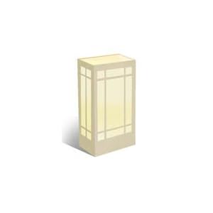 LumaBase Luminarias 51248 12-Count Lantern - White Bag Complete Kit