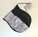 Gallant Hand: Velvet Gamer Dice Bag - Black & Silver (5