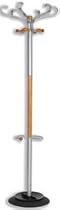 Alba Triomph Hat and Coat Stand Metal and Wood wit