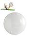 Pearly White Swiss Ball, Dual Action Hand Pump Included