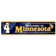 MINNESOTA VIKINGS OFFICIAL LOGO BUMPER STICKER
