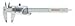 Westward 2ZA60 Digital Caliper, 0-6 In, Oil Resistant