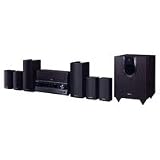 Onkyo HT-S5300 7.1-Channel Home Theater Receiver and Speaker Package with iPod Dock (Black)