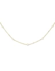 14KY Cultured Pearl Necklace - PR52-16"