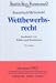 Bücher : Beck'sche Kurzkommentare, Bd.13A, Wettbewerbsrecht