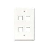 4 Hold Face Plate - White