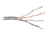 250FT CAT5E Solid Bulk Cable 4PR 24AWG Plenum