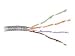 250FT CAT5E Solid Bulk Cable 4PR 24AWG Plenum