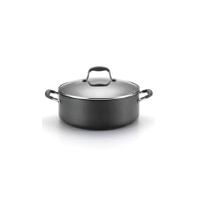 Anolon Advanced Hard Anodized Nonstick 7-1 2-Quart Covered Wide Stockpot by 