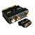 Hibaba Gold Plated In/Out SCART Switch Adapter