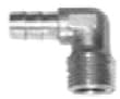 143 Hose Barb Fitting: 5/8 Hose Barb (90 Degree) x 3/8 Male NPT, Brass