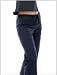 Lace up Lowrise Flare Leg Pant By Mobb **PETITE**