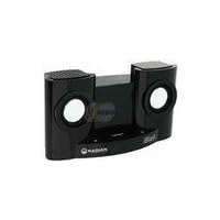 Iblast Black 6W Ipod Docking Speakers Charger Works All MP3 Plyr