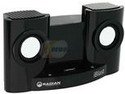 Iblast Black 6W Ipod Docking Speakers Charger Works All MP3 Plyr