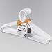 Homz Closet 6878/10WH.14 10PK White Plastic Hanger