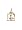 Liberty Bell, 14K White Gold Charm