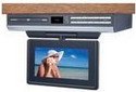 Audiovox VE727 Ultra Slim 7inch LCD Drop Down TV with Built-in Slot Load DVD Player