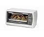 Black & Decker TRO1000B Toaster Oven (Brushed Chrome Finish).