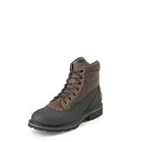 Justin Mens 6 LACE-Rs Work-Tek Boots Chocolate Apache by Justin Boots