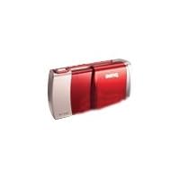 BenQ DC E40 - Digital camera - 4.0 Mpix - supported memory: SD - red