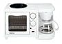 Aroma ABT103W Breakfast to Go 3-in-1 Mini Toaster Oven, Griddle & Coffee Maker