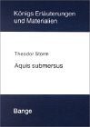 K�nigs Erl�uterungen und Materialien: Aquis submersus