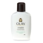 Olay Complete All Day Moisture Lotion for Sensitive Skin with UV Protection, SPF15, 4-Ounce Bottles (Pack of 2)