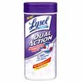 Lysol Dual Action Disinfecting Wipes- Citrus Scent- Case of 12