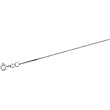 14K White Gold Solid Box Chain - Length: 18"