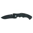 Maxam Liner Lock Knife w/ Stainless Steel Black Textured Finish