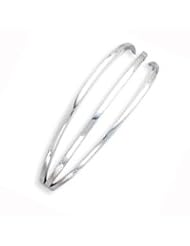 Sterling Silver Cuff Bangle Bracelet