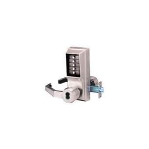 Simplex LR1021B-05-41 Pushbutton Lock, Antique Brass Finish