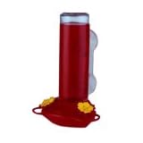 Opus 455-3 GardenJewels 14-Ounce Glass Window Mounted Hummingbird Feeder by OPUS