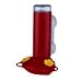 Garden Song 455-3 Window Mounted 14-Ounce Glass Hummingbird Feeder