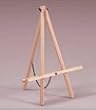 Prima Table Top Display Easel in a Natural Wood Finish