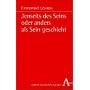 Jenseits des Seins oder anders als Sein geschieht